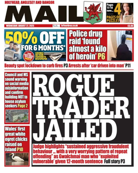 Cover of Holyhead Mail