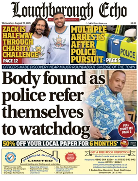 Cover of Loughborough Echo