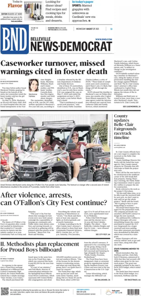 Cover of Belleville News-Democrat