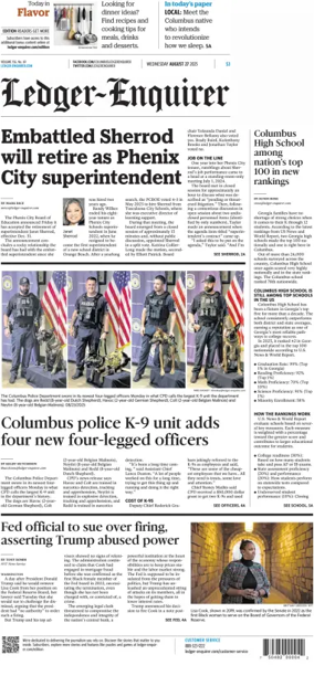 Cover of Ledger-Enquirer