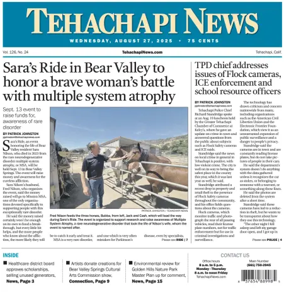 Cover of Tehachapi News
