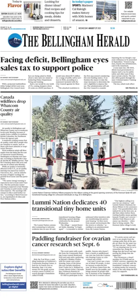 Cover of The Bellingham Herald