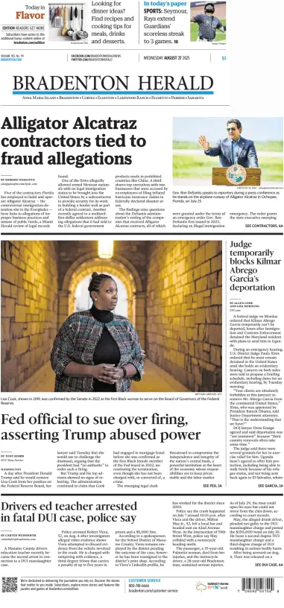 Cover of The Bradenton Herald