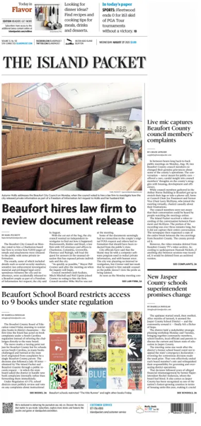 Cover of The Island Packet