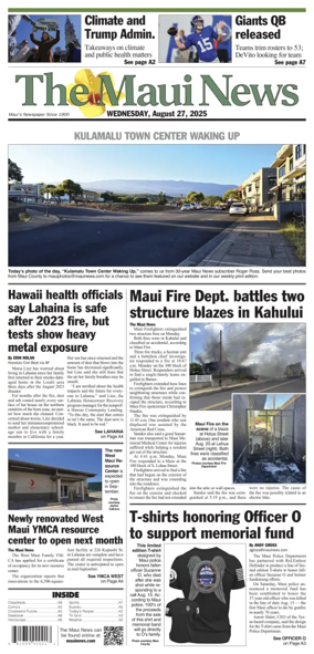 Cover of The Maui News