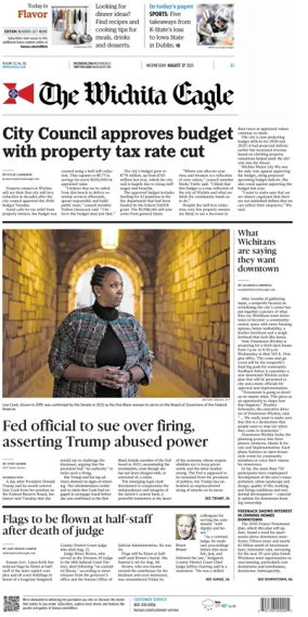 Cover of The Wichita Eagle
