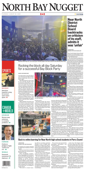 Cover of North Bay Nugget
