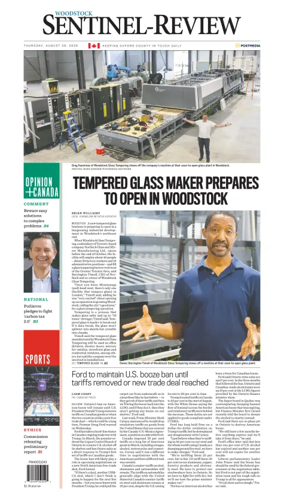 Cover of Sentinel-Review (Woodstock)