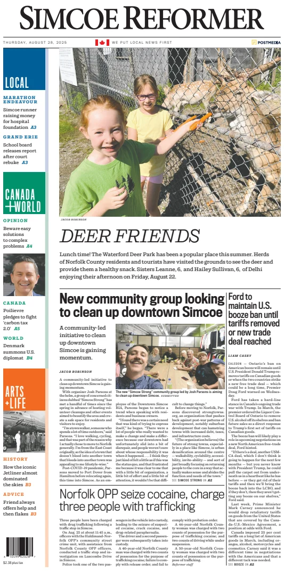 Cover of Simcoe Reformer