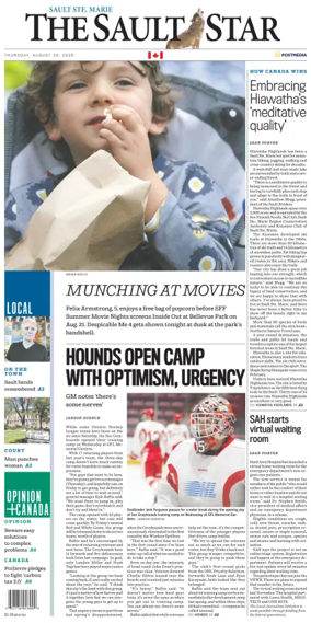 Cover of The Sault Star