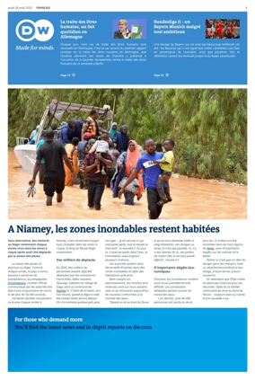 Cover of Deutsche Welle (French Edition)