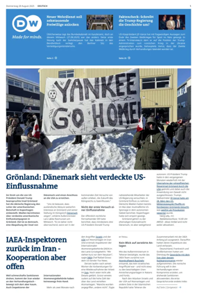 Cover of Deutsche Welle (German edition)