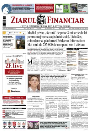 Cover of Ziarul Financiar