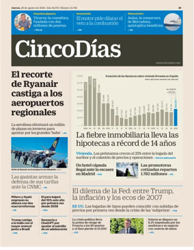 Cover of Cinco Días