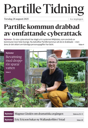 Cover of Partille Tidning