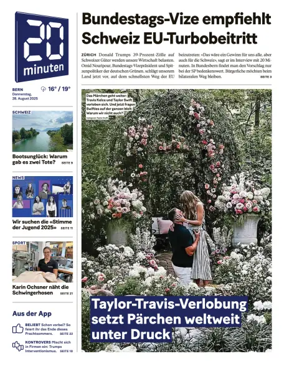 Cover of 20 Minuten - Bern