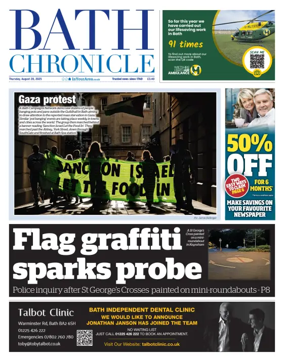 Cover of Bath Chronicle