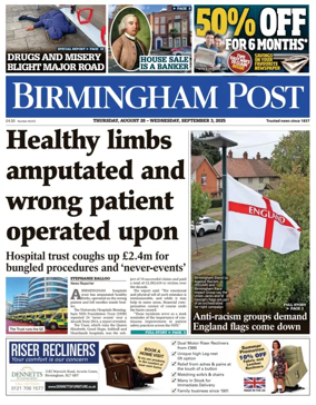 Cover of Birmingham Post