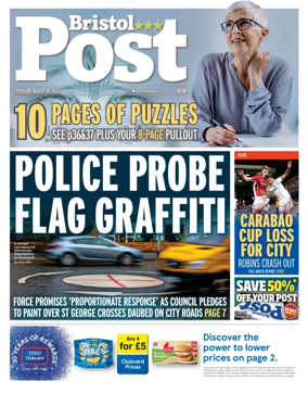 Cover of Bristol Post