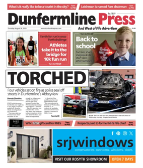 Cover of Dunfermline Press