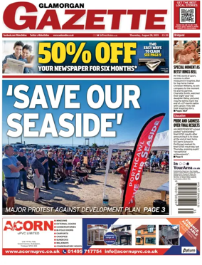 Cover of Glamorgan Gazette