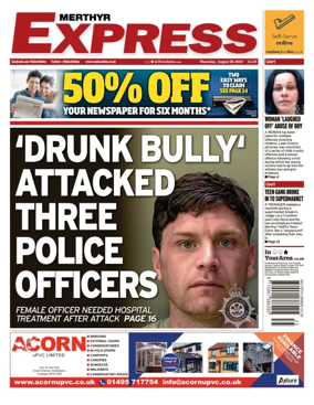 Cover of Merthyr Express