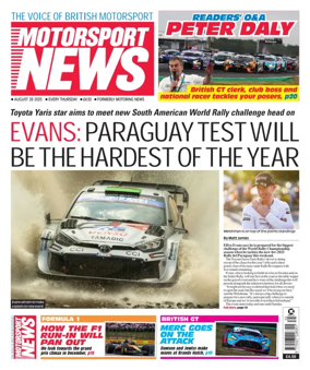 Cover of Motor Sport News
