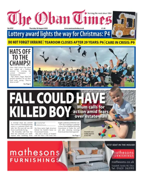 Cover of The Oban Times