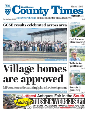 Cover of West Sussex County Times