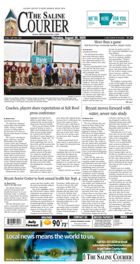 Cover of The Saline Courier