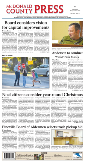 Cover of McDonald County Press