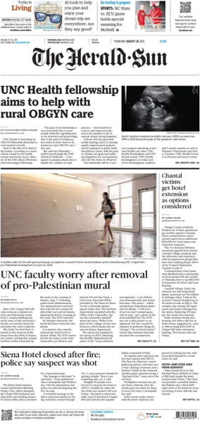 Cover of The Herald Sun