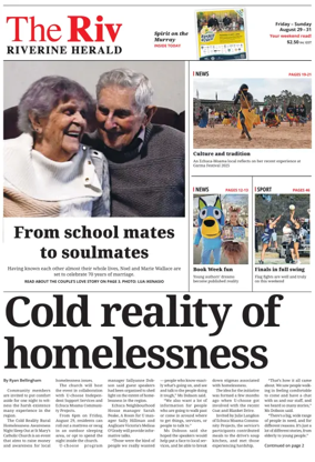 Cover of The Riverine Herald