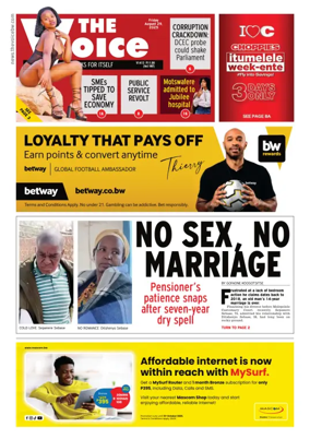 Cover of The Voice (Botswana)