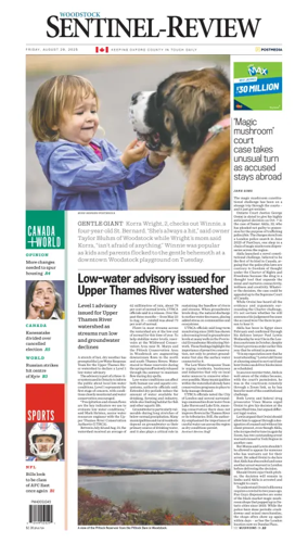 Cover of Sentinel-Review (Woodstock)