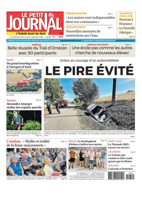 Cover of Le Petit Journal - L'hebdo local du Gers