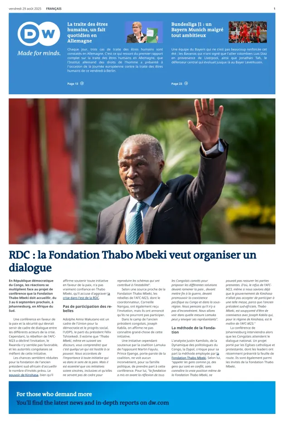 Cover of Deutsche Welle (French Edition)