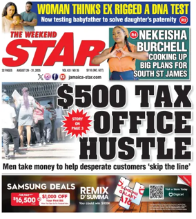 Cover of The Star (Jamaica)