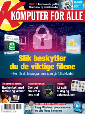 Cover of Komputer for alle (Norway)