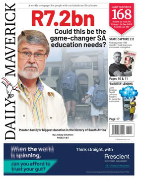 Cover of Daily Maverick
