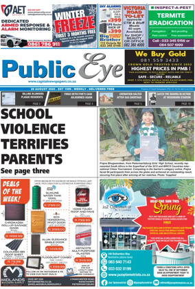 Cover of Public Eye (South Africa)