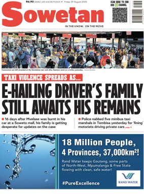 Cover of Sowetan