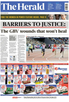 Cover of The Herald (South Africa)