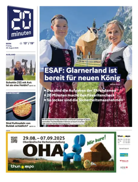 Cover of 20 Minuten - Bern