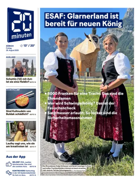 Cover of 20 Minuten - Zurich