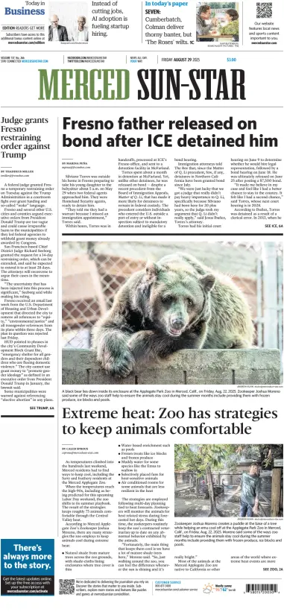 Cover of Merced Sun-Star