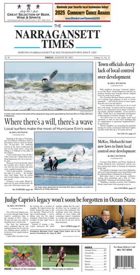 Cover of Narragansett Times