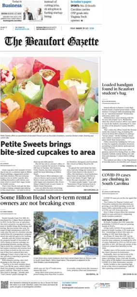 Cover of The Beaufort Gazette