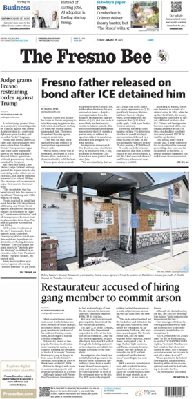 Cover of The Fresno Bee