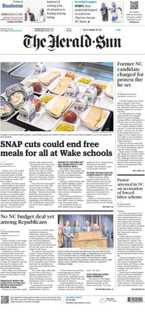 Cover of The Herald Sun